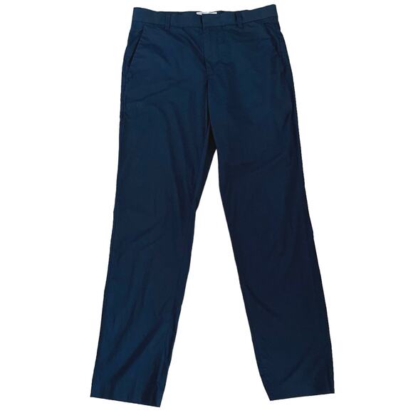 Everlane Mens Size 30 x 30 The Air Chino Navy Blue Lightweight Flat Front - Picture 1 of 4